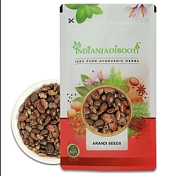 Castor Seeds (Red) - Erandi Beej Lal - Ricinus Communis Seeds by IndianJadiBooti