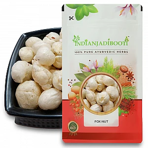 Makhana - Makhane - Phool Makhana - Fox Nut - Foxnut - Water Lily Seeds - Dry Fruits by IndianJadiBooti