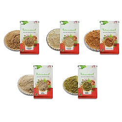 Sugar Control Pack [Gudmar Powder, Giloy Powder, Vijaysar Powder, Methi Dana Powder, Jamun Guthli Powder] [50 Grams Each] by IndianJadiBooti