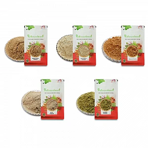 Sugar Control Pack [Gudmar Powder, Giloy Powder, Vijaysar Powder, Methi Dana Powder, Jamun Guthli Powder] [50 Grams Each] by IndianJadiBooti