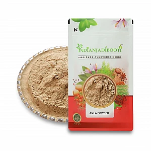 Amla (Powder) (Edible) - Desi Wild Amla Powder - Amalaki - Indian Gooseberry - Emblica Officinalis - Phyllanthus Emblica by IndianJadiBooti