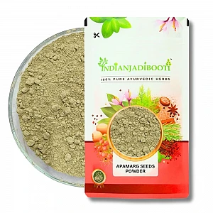 Apamarg (Seeds) (Powder) - Prickly Chaff Seeds - Latjeera Beej - Uttareni Seeds - Apoot Kanta -  Chirchita - Achyranthes Aspera by IndianJadiBooti