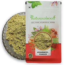 Castor Root (Powder)  - Arand Mool Churna - Erandi Mool - Erand Mool - Arandi Jadd - Ricinus Communis by IndianJadiBooti
