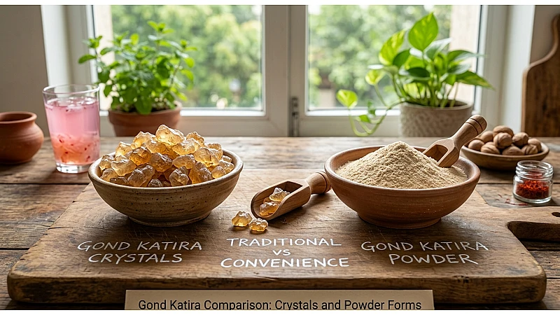 Gond Katira Crystals vs Powder: Which One Should You Buy?