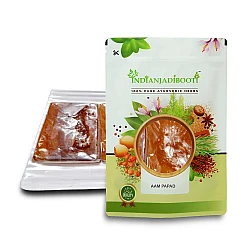 Aam Papad (Meetha) - Mango Pulp Bar (Sweet) Dry Fruit by IndianJadiBooti