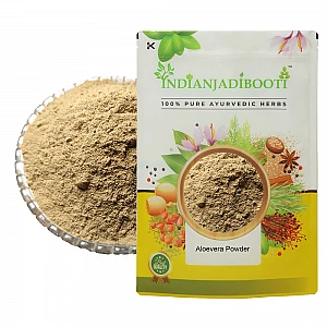 Aloe Vera (Leaf) (Powder) - Ghrita Kumari Powder - Aloe Barbadensis  by IndianJadiBooti