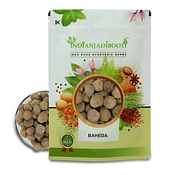 Baheda (Sabut Fruit) - Bahera Whole With Seed - Bibhitaki - Belliric Myrobalan - Terminalia Bellirica to Eat and Hair Increase by IndianJadiBooti