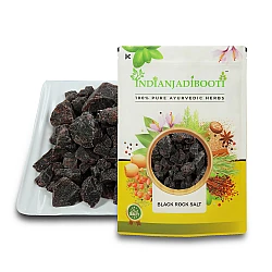 Kala Namak (Rocks) - Sanchal - Black Rock Salt - Black Salt by IndianJadiBooti