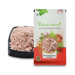 Kala Namak (Powder) - Sanchal - Black Rock Salt - Black Salt Powder by IndianJadiBooti