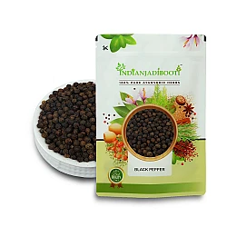 Kali Mirch - Black Pepper - Gol Mirch - Kala Mari - Piper Nigrum - Filfil Siyah - Nalla Miriyalu by IndianJadiBooti