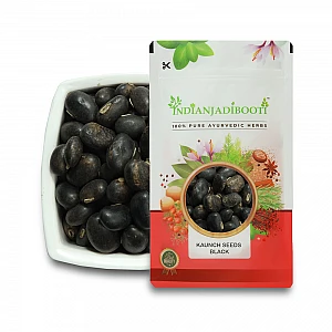 Kaunch Seeds (Black)  (Unpurified) - Kauch Beej Kala - Konch - Mucuna Pruriens Black - Cowhage - Alkushi by IndianJadiBooti
