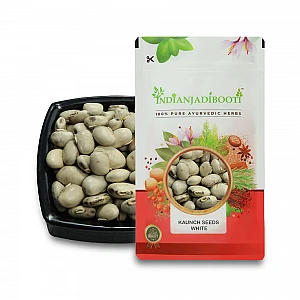 Kaunch Seeds (White)  (Unpurified) - Kauch Beej Safed - Konch - Mucuna Pruriens White - Alkushi by IndianJadiBooti