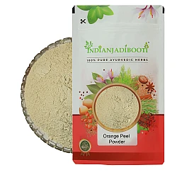 Orange Peel (Powder) - Santra Chilka (Powder) - Santara Chilkha Powder - Citrus Sinensis by IndianJadiBooti