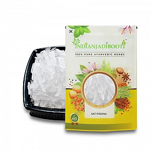 Sat Podina (Crystals) - Pudina Ka Phool - Menthol - Peppermint Camphor - Mentha Sativa (Extract) by IndianJadiBooti