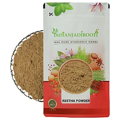 Reetha Pods (Powder) - Ritha Powder - Soapnut Powder - Soap Nut Powder - Aritha - Soap Berry - Soapberry - Wash Nut - Washnut - Sapindus Mukorossi - Acacia Concinna by IndianJadiBooti