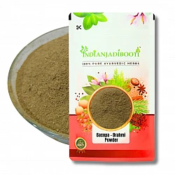 Jal Brahmi (Powder) - Bacopa Monnieri - Nir Brahmi - Water Hyssop - Saraswati Leaves - Indian Pennywort - Neer Brahmi - Brahmi Booti by IndianJadiBooti