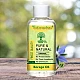 Borage Edible (Cold Pressed) (Oil) - (Natural Therapeutic Grade) - Gajwan (Tel) - Gaozaban (Tailam) - Star Flower - Boragio - Gol Gavzaban - Borago Officinalis - Onosma Bracteatum by IndianJadiBooti