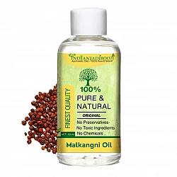 Malkangani Edible (Cold Pressed) (Oil) - Jyotishmati (Tel) - Celastrus Paniculatus - (Natural Therapeutic Grade) by IndianJadiBooti