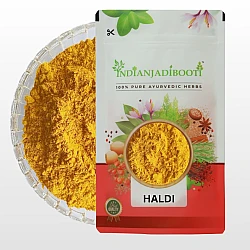 Haldi Powder (Natural) - Turmeric Powder - Curcuma Longa - Haridra - The Golden Spice - Halada - Curcumin - Yellow Root by IndianJadiBooti