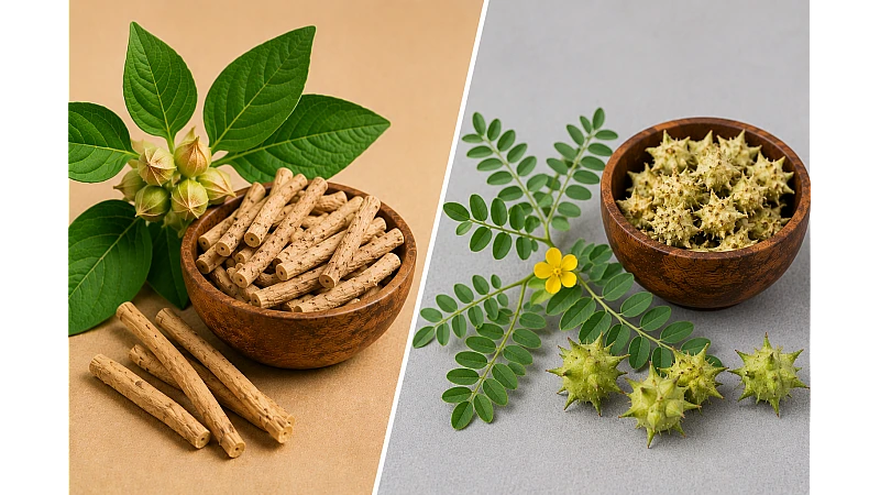Ashwagandha vs Gokshura: Benefits, Uses, Safety & Which Is Better?