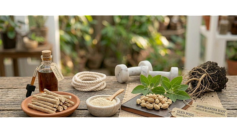 Ashwagandha for Muscle Growth & Weight Gain: Testosterone, Strength & Recovery Explained