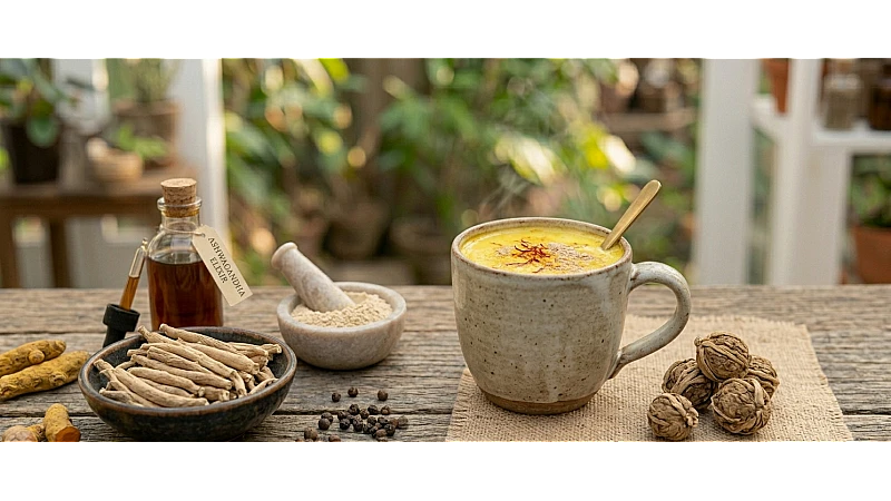 Ashwagandha Golden Milk: Benefits, Recipe & Best Time to Drink