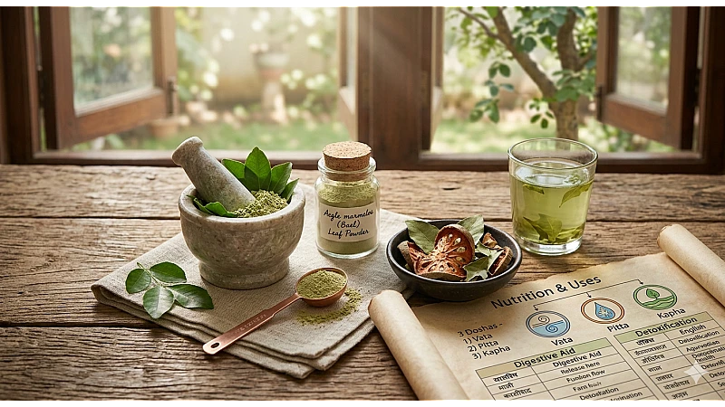 Bael Leaf Powder Benefits – Uses, Nutrition & Ayurvedic Guide