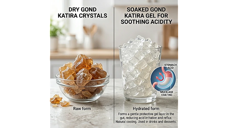 Gond Katira for Acidity: Benefits, How to Use and Precautions