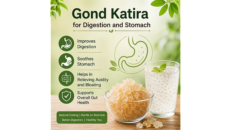 Gond Katira for Digestion and Gut Health