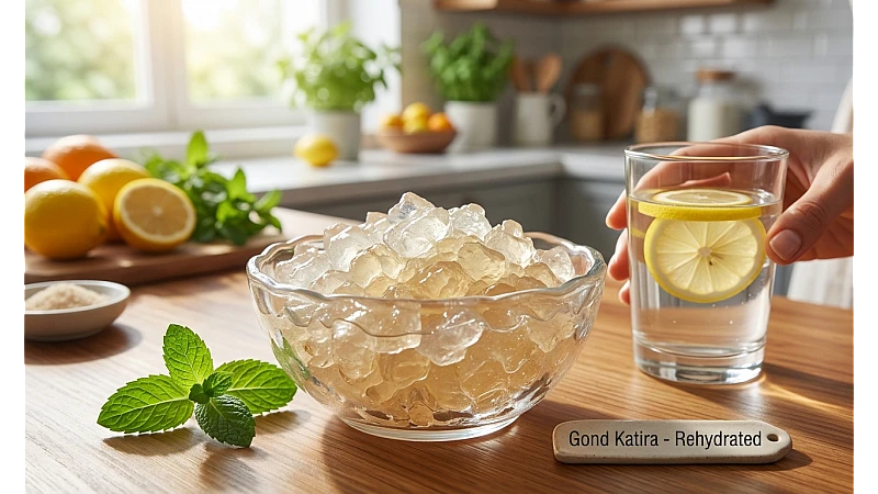 Gond Katira for Energy: Summer Weakness and Hydration Support