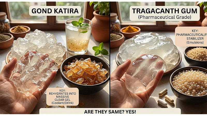Gond Katira vs Tragacanth Gum: Are They Same?