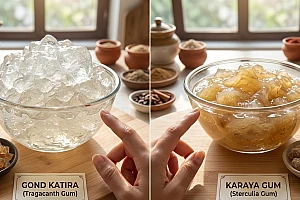 Gond Katira vs Karaya Gum: Difference Explained