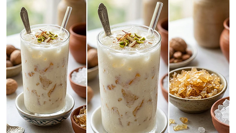 Gond Katira Lassi Recipe for Summer