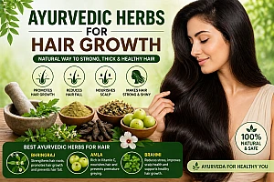 Best Ayurvedic Herbs for Hair Growth & Hair Fall Control (Proven Guide)
