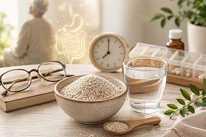 Isabgol for Elderly People: Constipation, Water Intake and Medication Timing