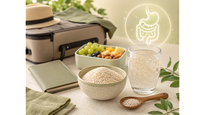 Isabgol for Travelers: Constipation, Food Change and Gut Routine
