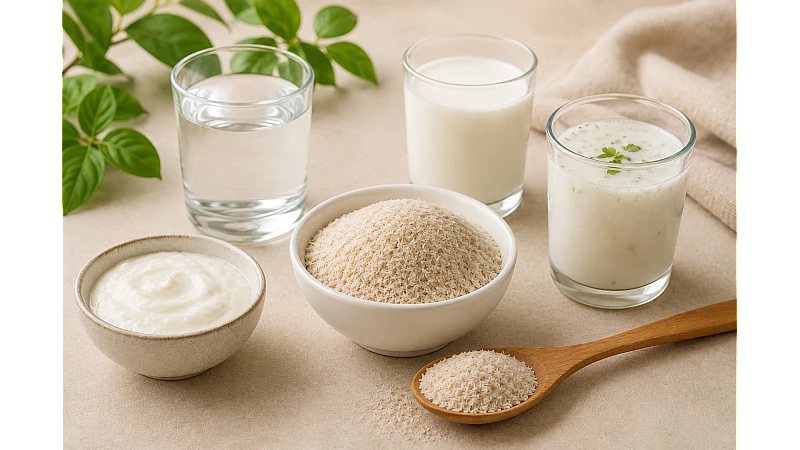 How to Take Isabgol: Water, Milk, Curd or Buttermilk?