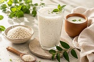 Isabgol with Buttermilk: Summer Digestive Drink