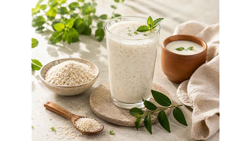 Isabgol with Buttermilk: Summer Digestive Drink