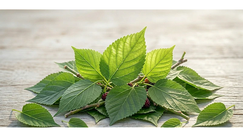 Mulberry Leaves for Blood Sugar Support, Tea & Wellness | Shahtoot Patta