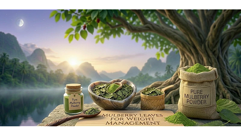 Mulberry Leaves for Weight Management, Tea & Wellness | Shahtoot Patta