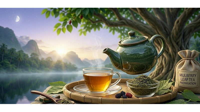 Mulberry Leaf Tea Benefits, Uses & How to Make Tea | Shahtoot Patta