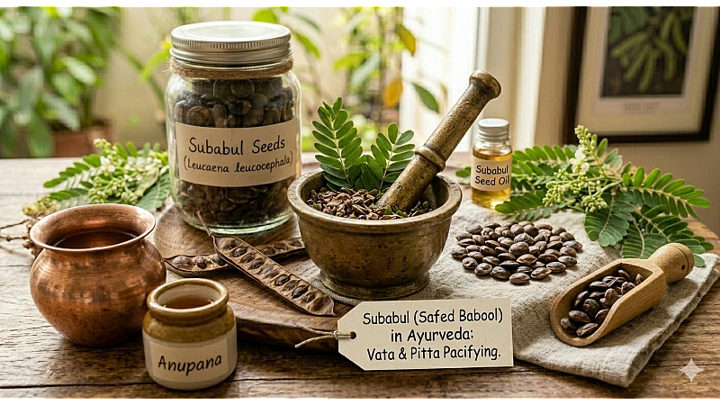 Subabul (Safed Babool) Ayurvedic Uses | Leucaena Herbal Guide