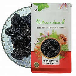 Prunes (Pitted) (Seedless) (Pure & Natural) (Sugar / Preservatives / Colour Free) by IndianJadiBooti