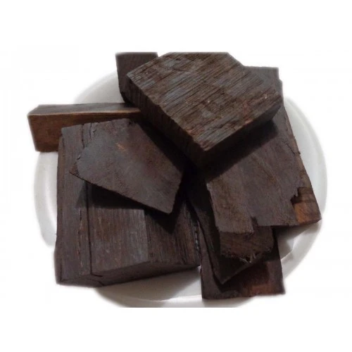 Agar Wood Black (Without Fragrance) - Agar Lakdi - Oud Wood - Agarwood - Aquilaria agallocha