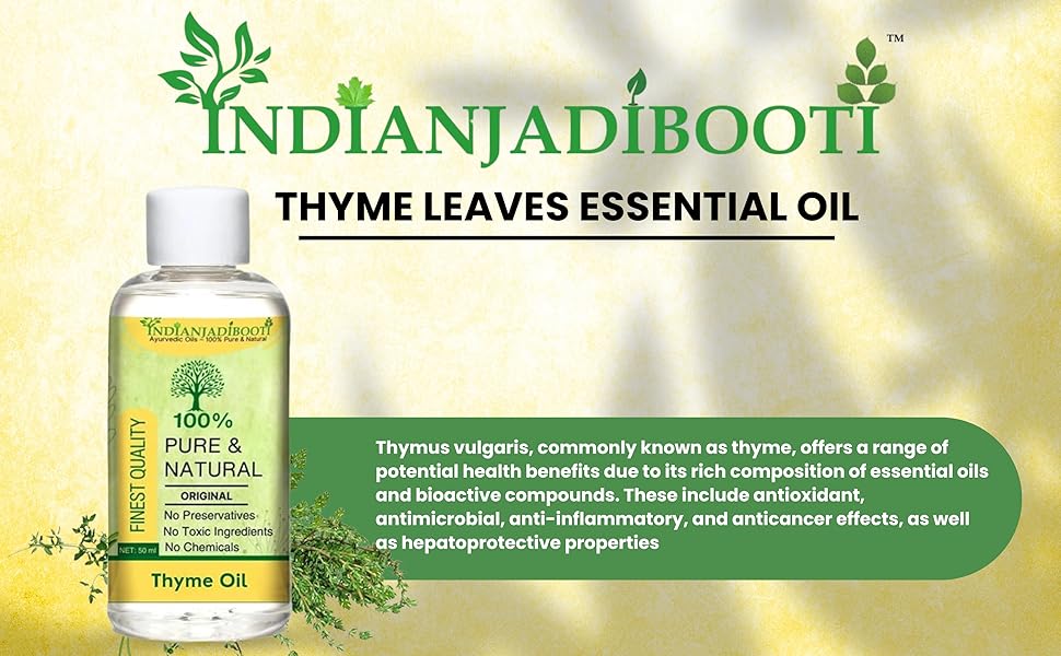 Thyme Leaves Essential Oil
